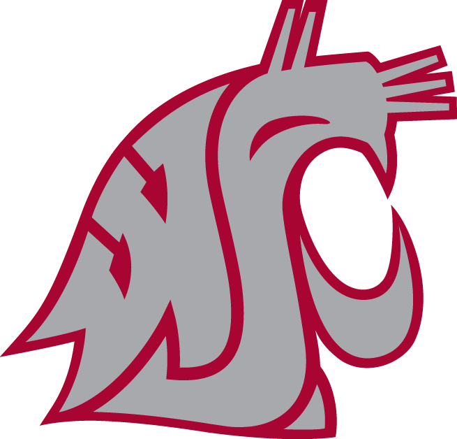 Washington State Cougars 1995-Pres Alternate Logo v6 diy DTF decal sticker